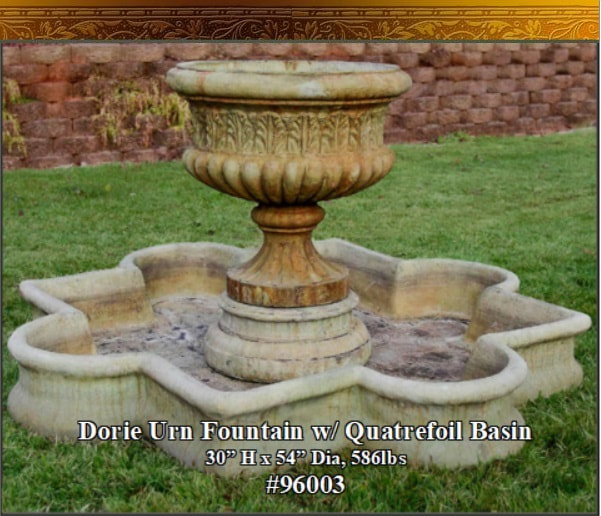 Garden Fountains & Birdbaths - welcome to stone garden pottery